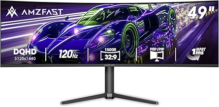 Amzfast 49'' Ultrawide Gaming Monitor