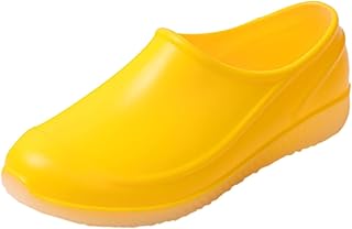 Chef Shoes Mens Womens Lightweight Non-Slip Work Shoes Slip On Waterproof Garden Clogs Walking Mules Platform Slippers Casual Footwear Outdoor Comfortable Loafers for Kitchens