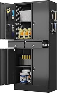 Lockable Metal Garage Cabinet