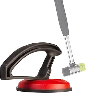 Textured Floor Gap Fixer Tool with Sticky Pads for Deeper Texture &ndash; Fits Most Laminate, Vinyl, LVP, and Engineered Hardwood Floors - Hammer Not Included