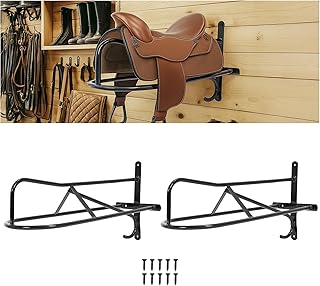 Wall Mounted Heavy-Duty Saddle Rack