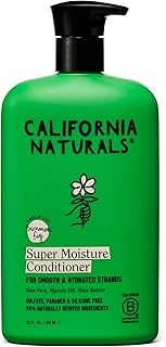 California Naturals Super Moisture Conditioner for Damaged Dry Hair, Hydrating Conditioner, Scalp & Hair Care for Women & Men, Natural, Vegan, Cruelty, Paraben & Sulfate Free, Color Safe, 20 fl oz