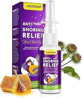 Anti Snoring Spray, Snoring Solution to Help Open The Throat & Air Passage, Effective Stop Snoring Solution
