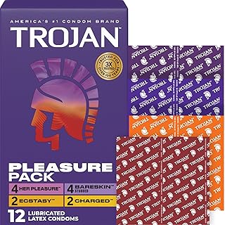 Trojan Pleasure Pack Assorted Condoms