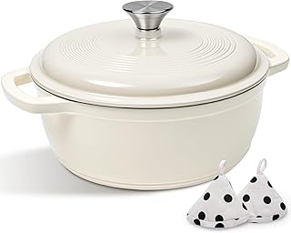 AIVIKI 5QT Enameled Dutch Oven
