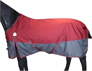BARN & STABLE 600Denier 3000mm/3000mvp Super Waterproof & Breathable Horse Blankets for Winter with 200g Fill