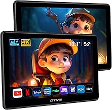 4K Android Car Headrest TVs