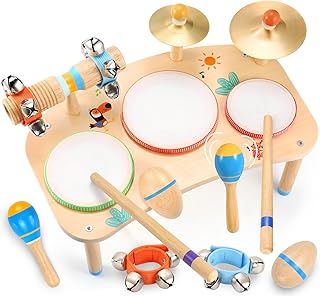 WINYGZ Kids Montessori Drum Set