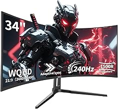 ZZA 4K Curved Gaming Monitor