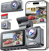 3-Channel Wi-Fi Dash Cam