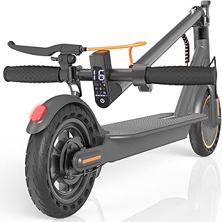 Electric Scooter for Adults, Folding E Scooter with 350W/500W Motor 16/24 Mph Top Speed, Max 19-23 Miles Long Range, 8.5''/10''14'' Solid Tires Commuting Scooters with Dual Brakes System, APP