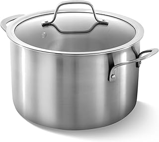 Calphalon Stainless Steel 6-Qt Stock Pot with Lid