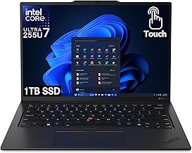 Lenovo ThinkPad X1 Carbon Gen 13 Touchscreen 14" Copilot+ PC Ultrabook - Intel Core Ultra 7 255U - 32 GB - 1 TB SSD - English Keyboard - Black Paint - Intel Chip - 1920 x 1200 - Windows 11 Pro