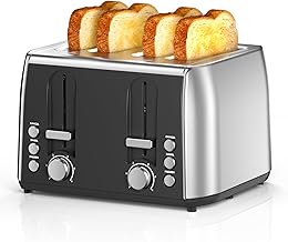 Cowsar 4-Slice Compact Toaster