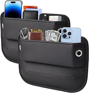 Leather Car Seat Gap Organizer
