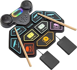 LO-RON-GOL Kids Electronic Drum Kit