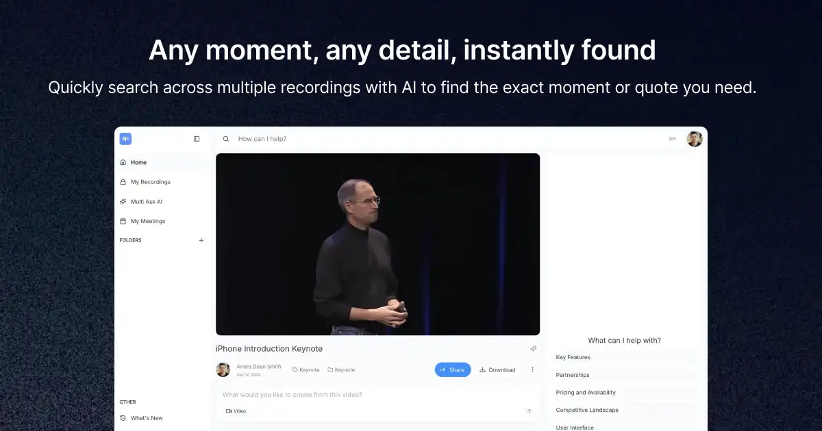 ScreenApp - AI Notetaker & Transcriber