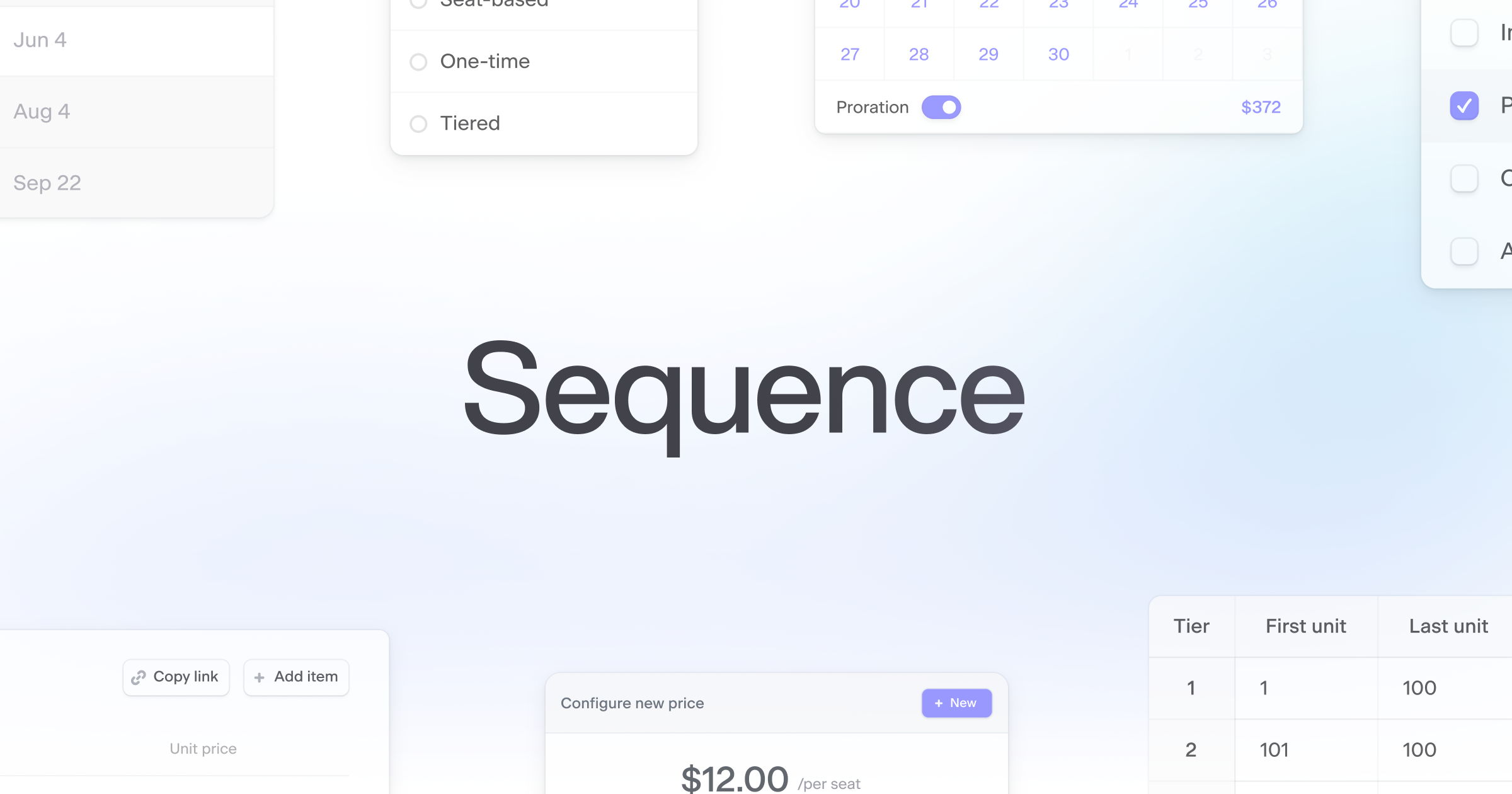 Sequence Modern CPQ Software