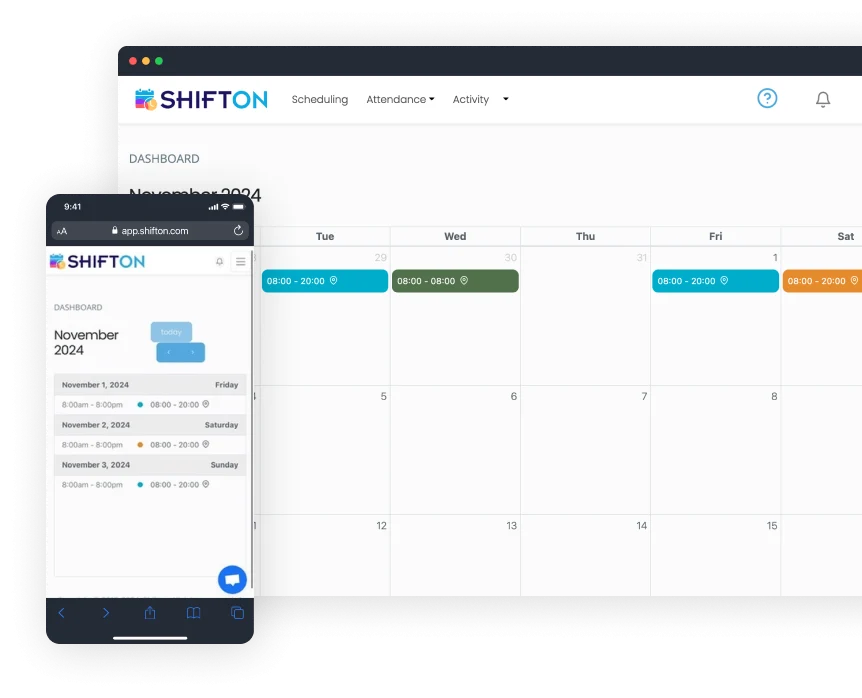 Shifton Hotel Staff Scheduling
