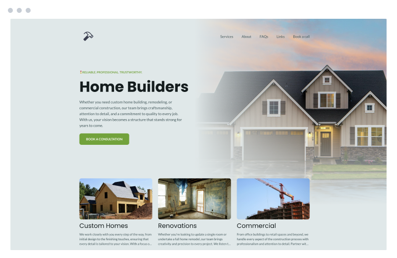 Siimple Contractor Website Builder