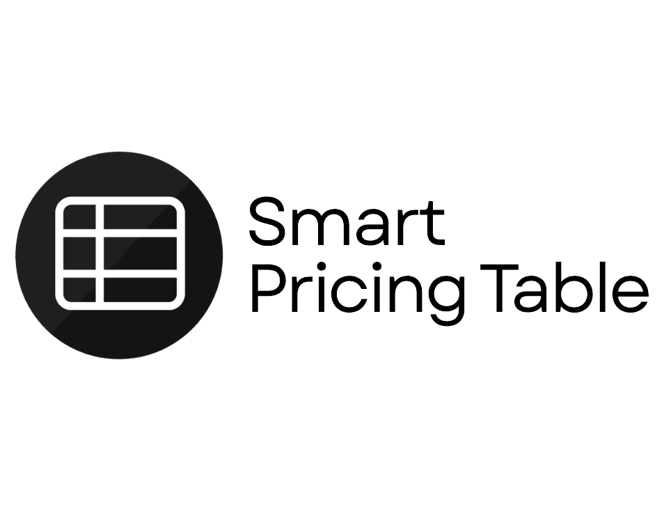 Smart Pricing Table