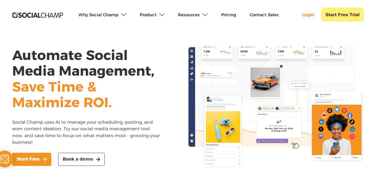 Social Champ: Social Media Tool