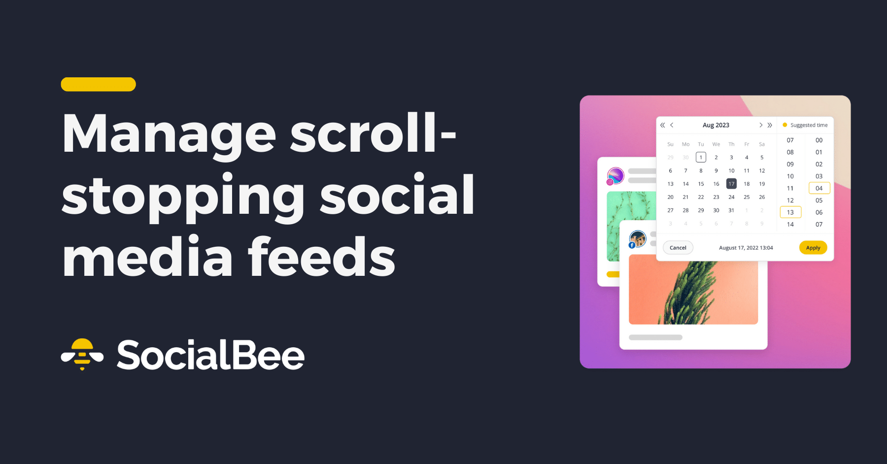 SocialBee AI Post Generator