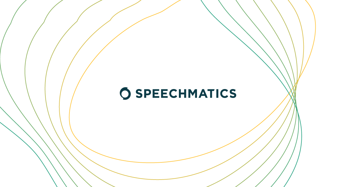 Speechmatics Medical Transcription