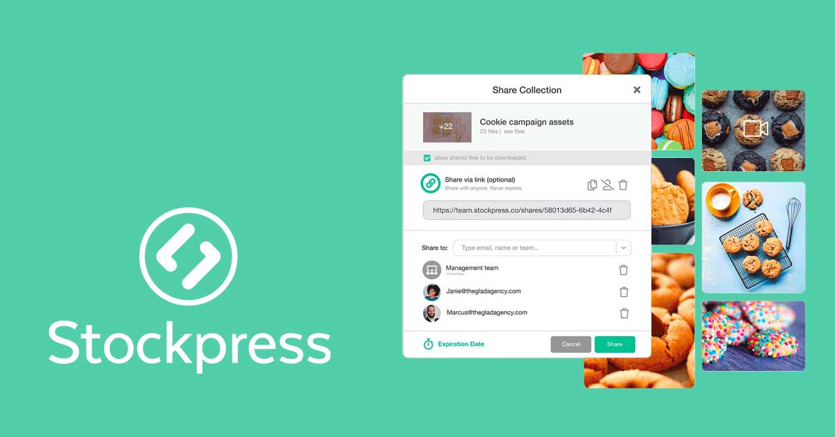 Stockpress DAM for Marketers