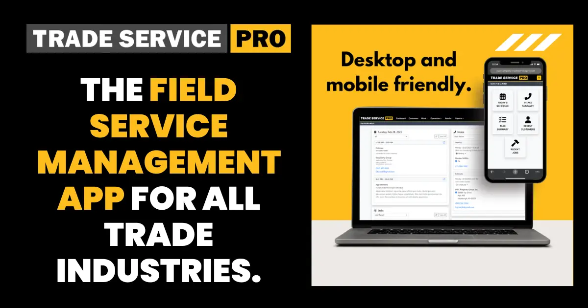 TradeServicePro Field Service Software