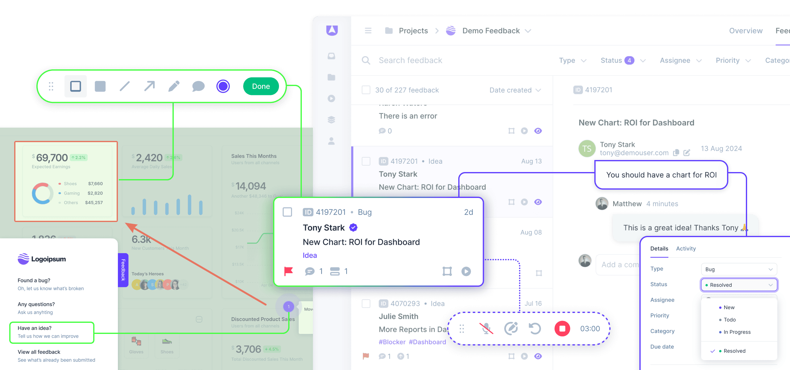 Userback Feedback Software