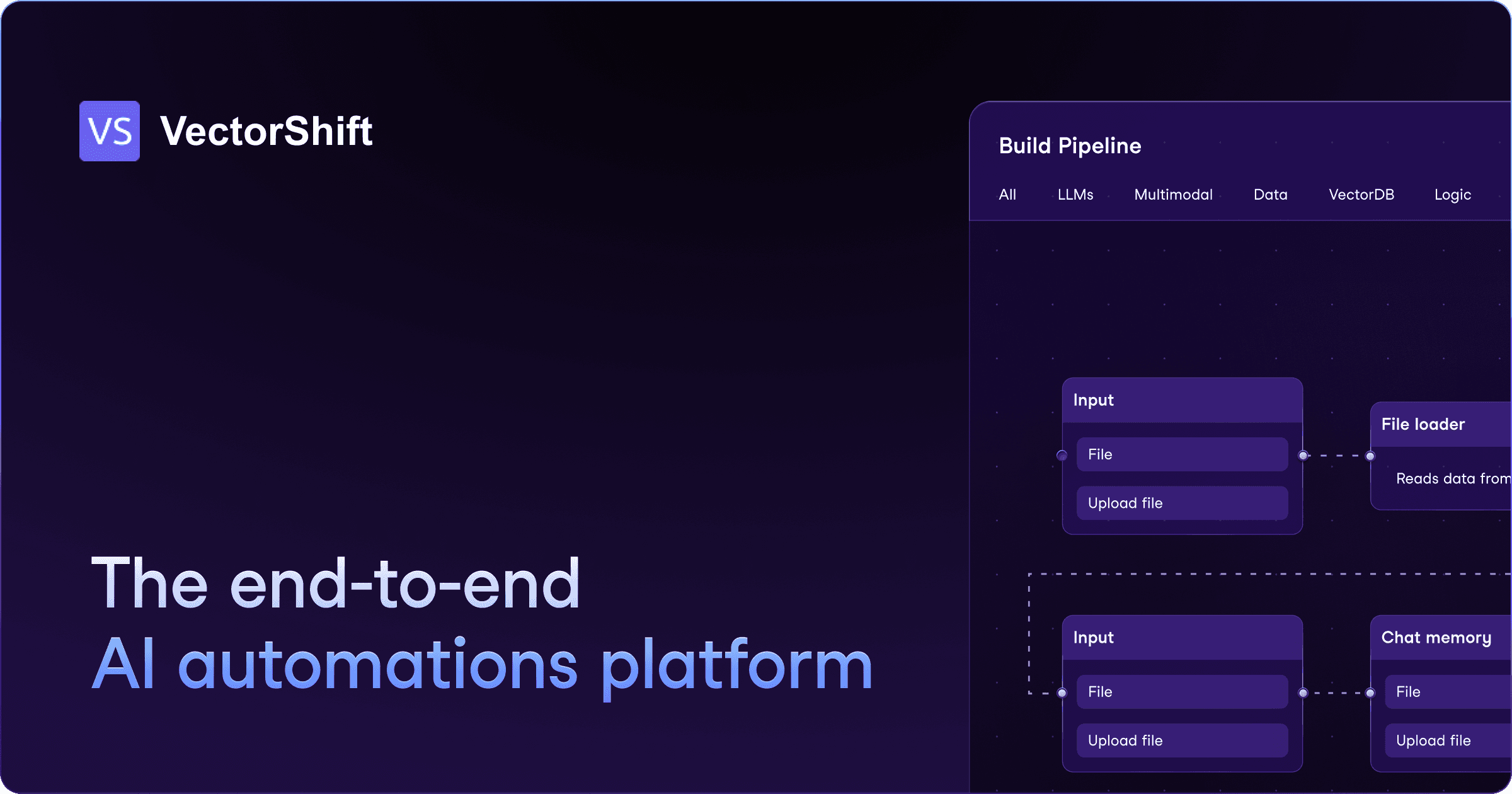VectorShift AI Automations Platform