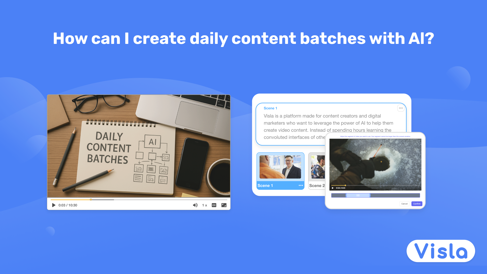Visla Daily Content Batch Creator