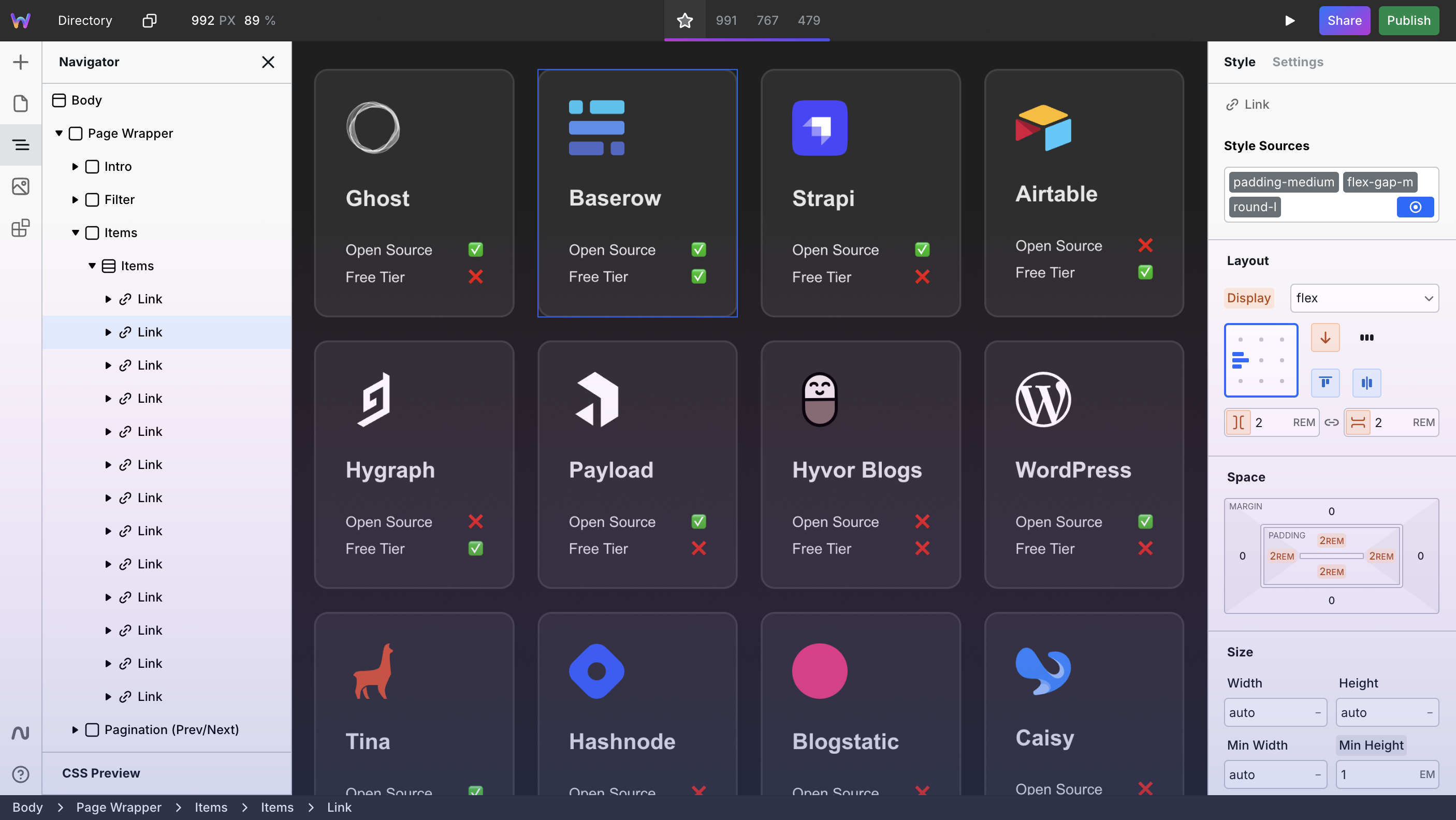 Webstudio Open Source Builder