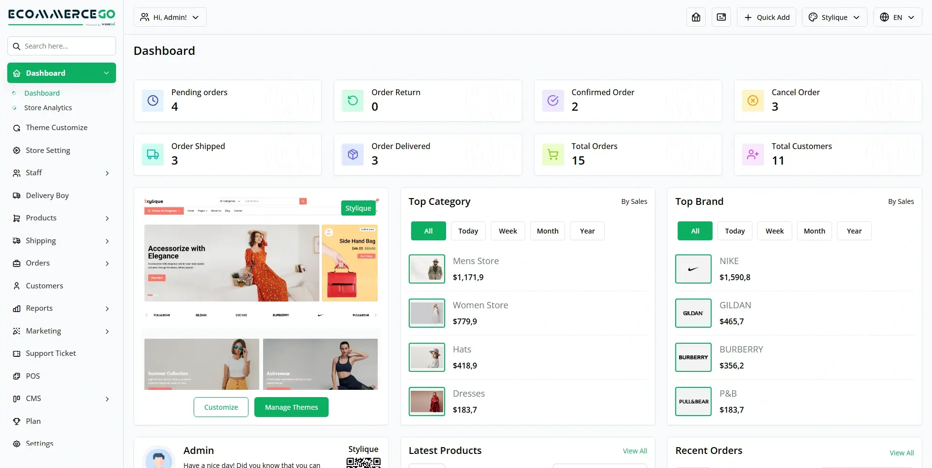 WorkDo Ecommerce OMS