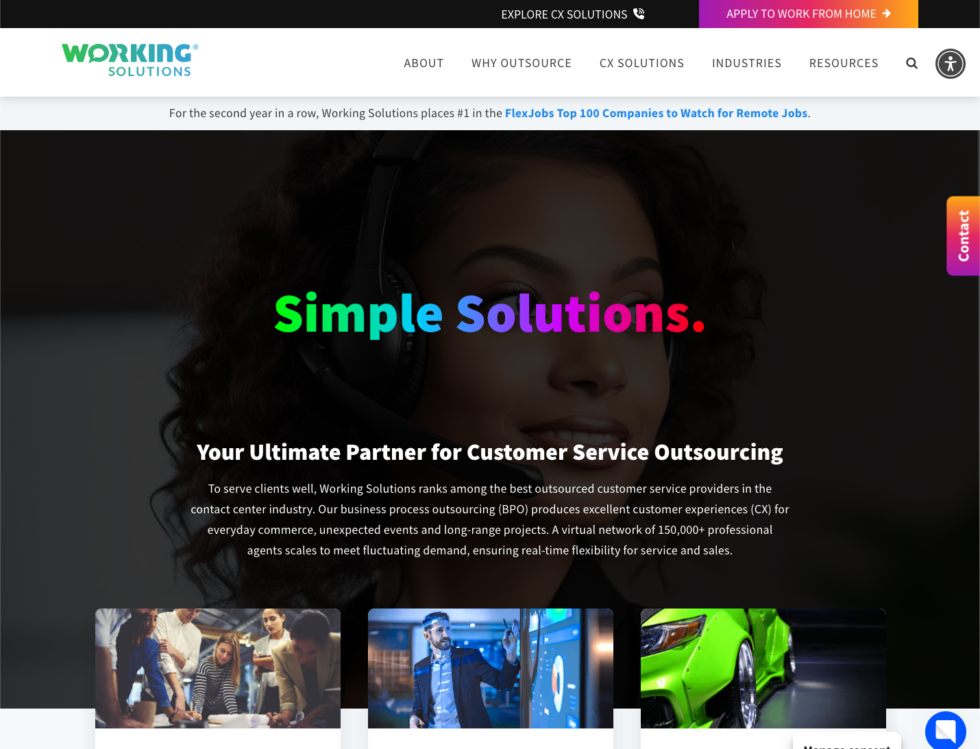 Working Solutions Contact Center