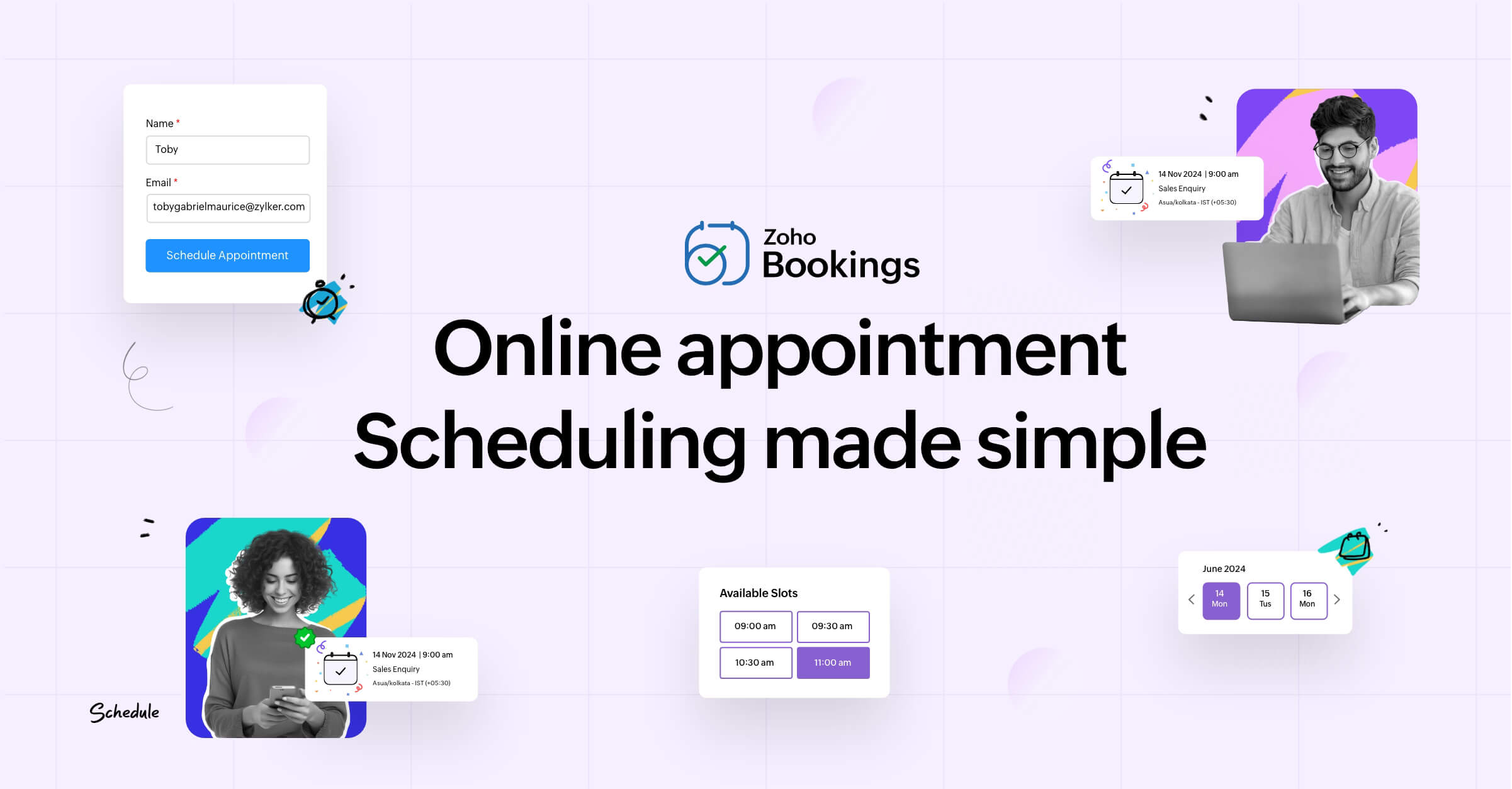 Zoho Bookings